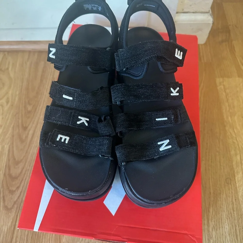 Nike Icon Classic Platform Sandals Size 9 - Picture 4 of 8